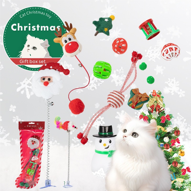 Elk Bugle Call - Mainan Natal untuk Kucing, Mainan Puzzle