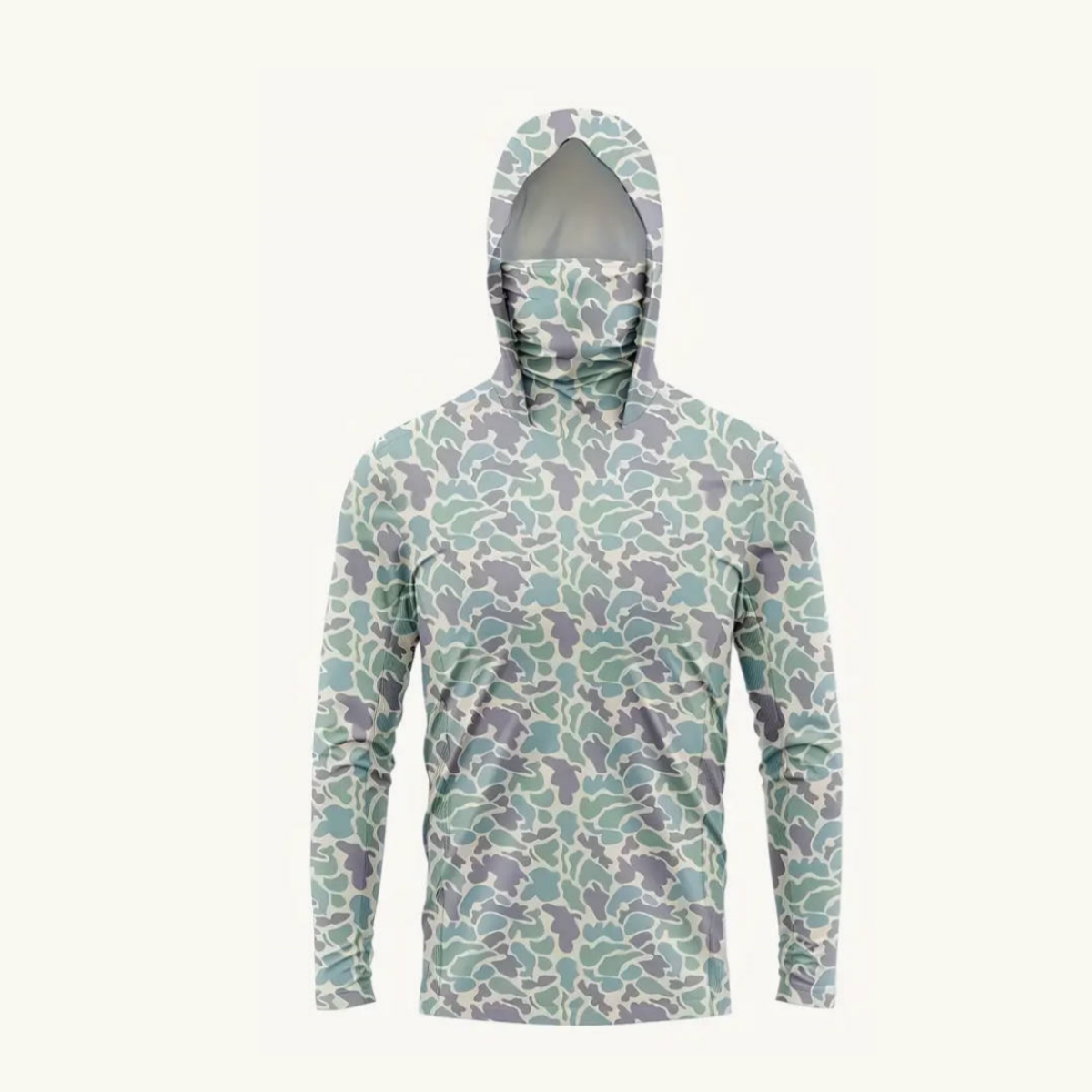 Outdoor Hunting Prints - Hoodie Pria Anti Sinar Matahari UPF50+
