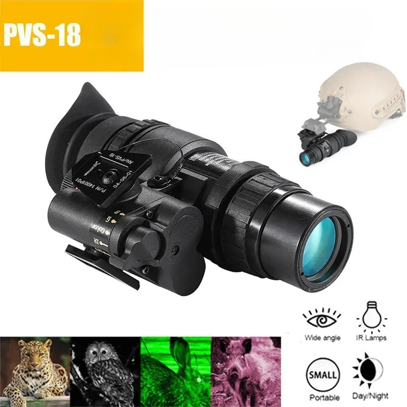 Trail Camera Infrared - Kacamata Monokular Penglihatan Malam yang Dipasang